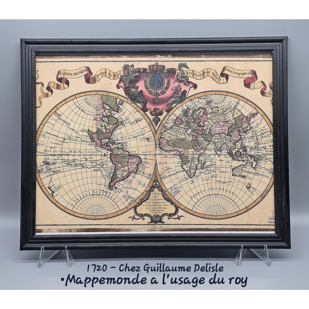 Chez Guillaume Delisle - 1720 Mappemonde
